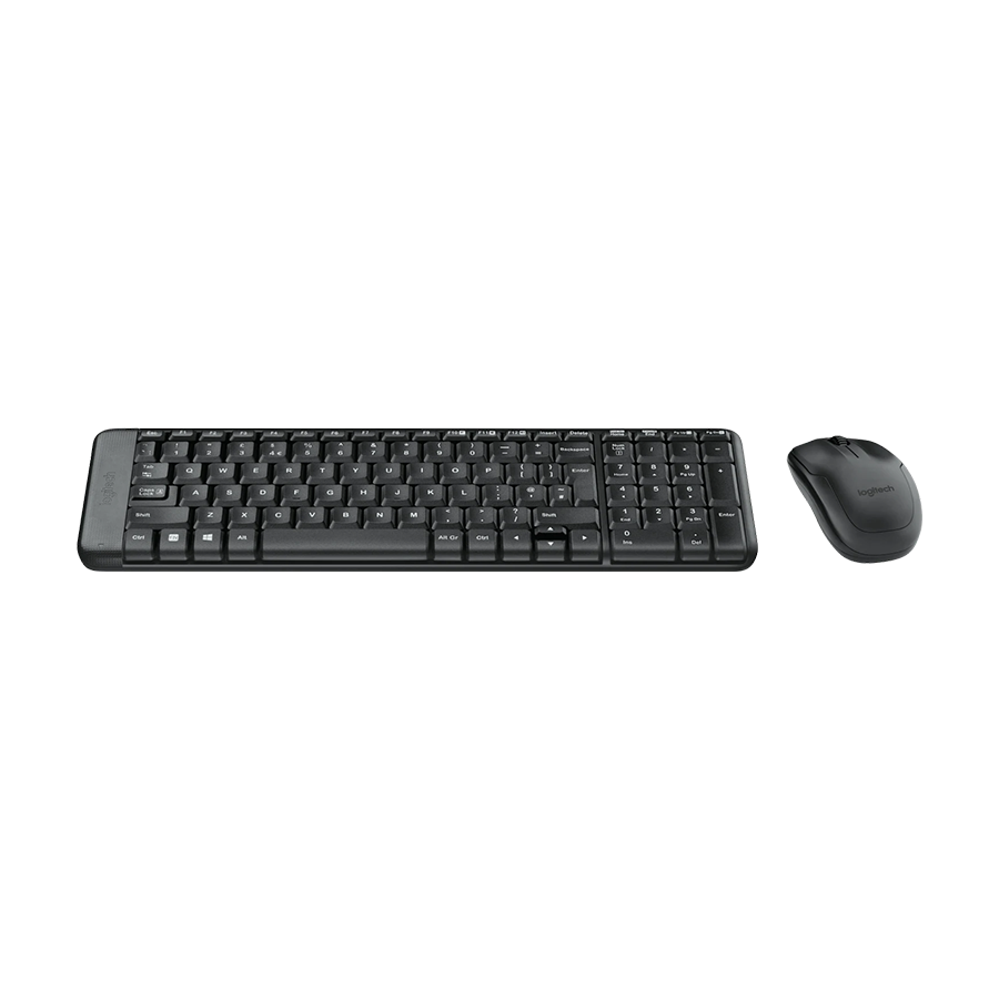 Tastatura+miš bežično Logitech MK220, crno, USA 920-003161 - Image 2