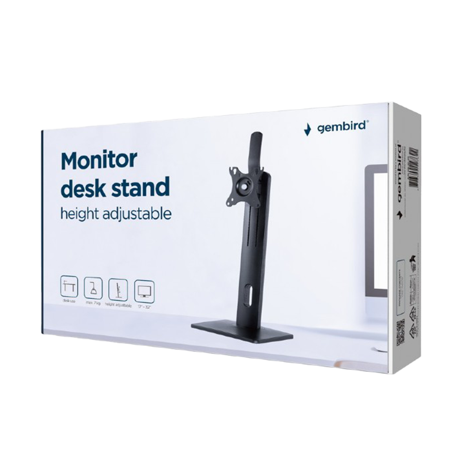 POSTOLJE NOSAČ ZA MONITOR GEMBIRD, MS-D1ST-01, Full-motion touchscreen desk stand - Image 6