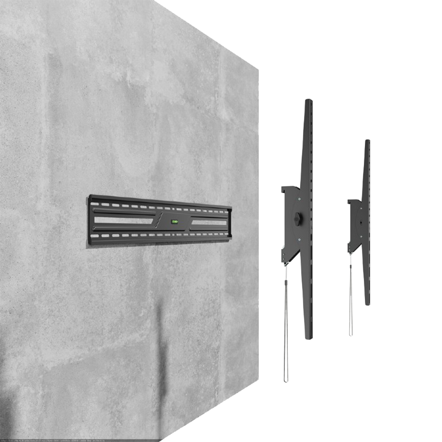 Zidni nosač GEMBIRD WM-100T-01, 43”-100”, TV wall mount (tilt) - Image 4