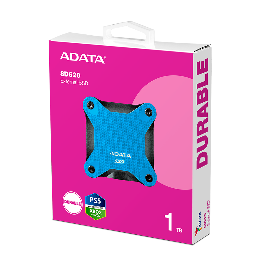 SSD EXT ADATA SD620-1TCBL 1TB SD620 USB-A 3.2 Gen 2 Plavi 550/480 Mbps SD620-1TCBL - Image 4