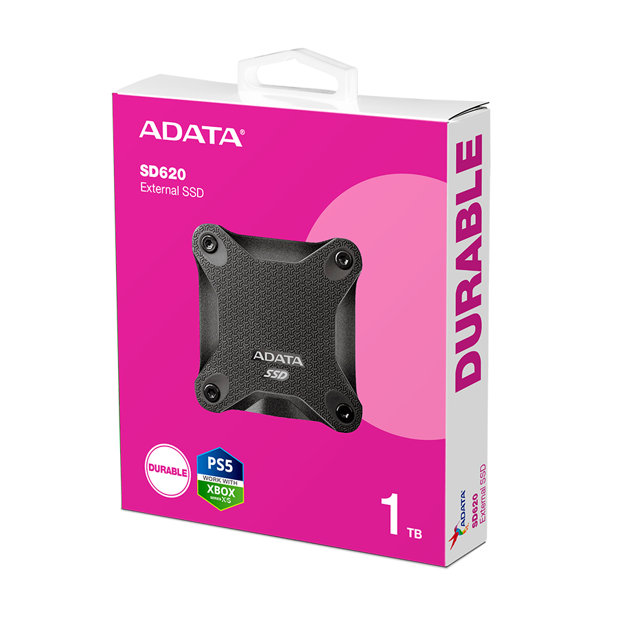 SSD EXT ADATA SD620-1TCBK 1TB USB-A 3.2 Gen 2 Crni 550/480 Mbps - Image 4
