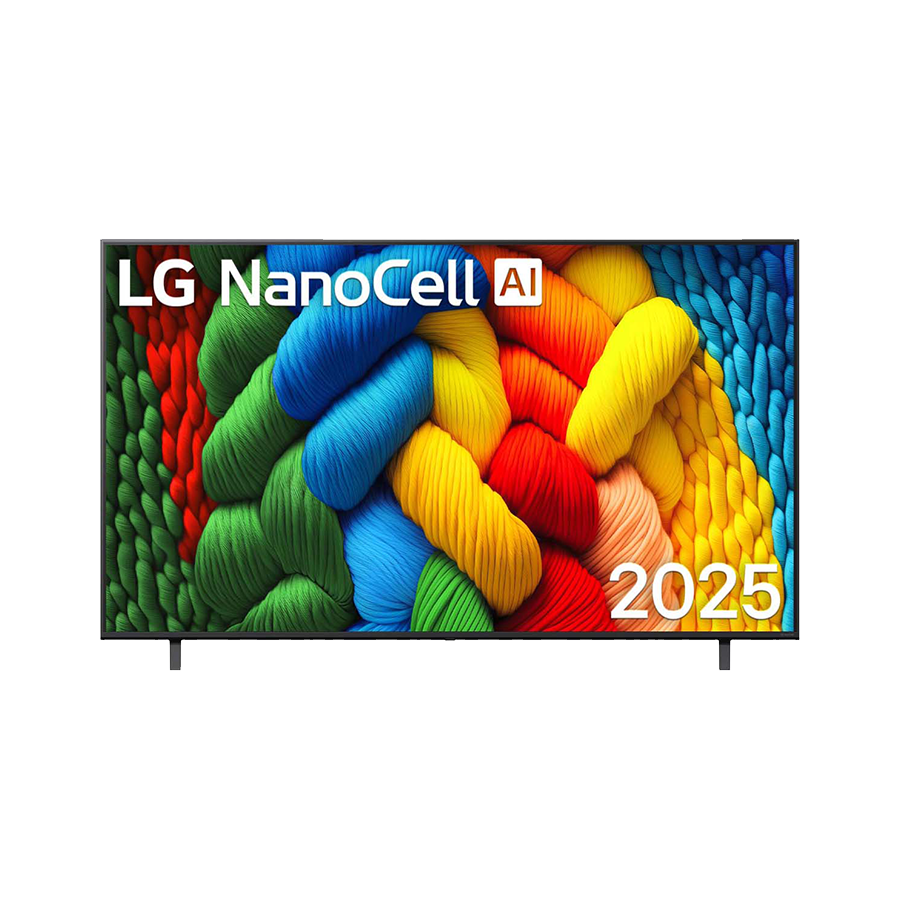 LG TV LED 55" 55NANO80A3B 4K Nano Cell , webOS Smart TV, Magic remote,