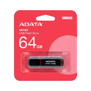 USB Memory stick Adata UFD 64GB USB 3.2 AUV150-64G-RBK/Crna