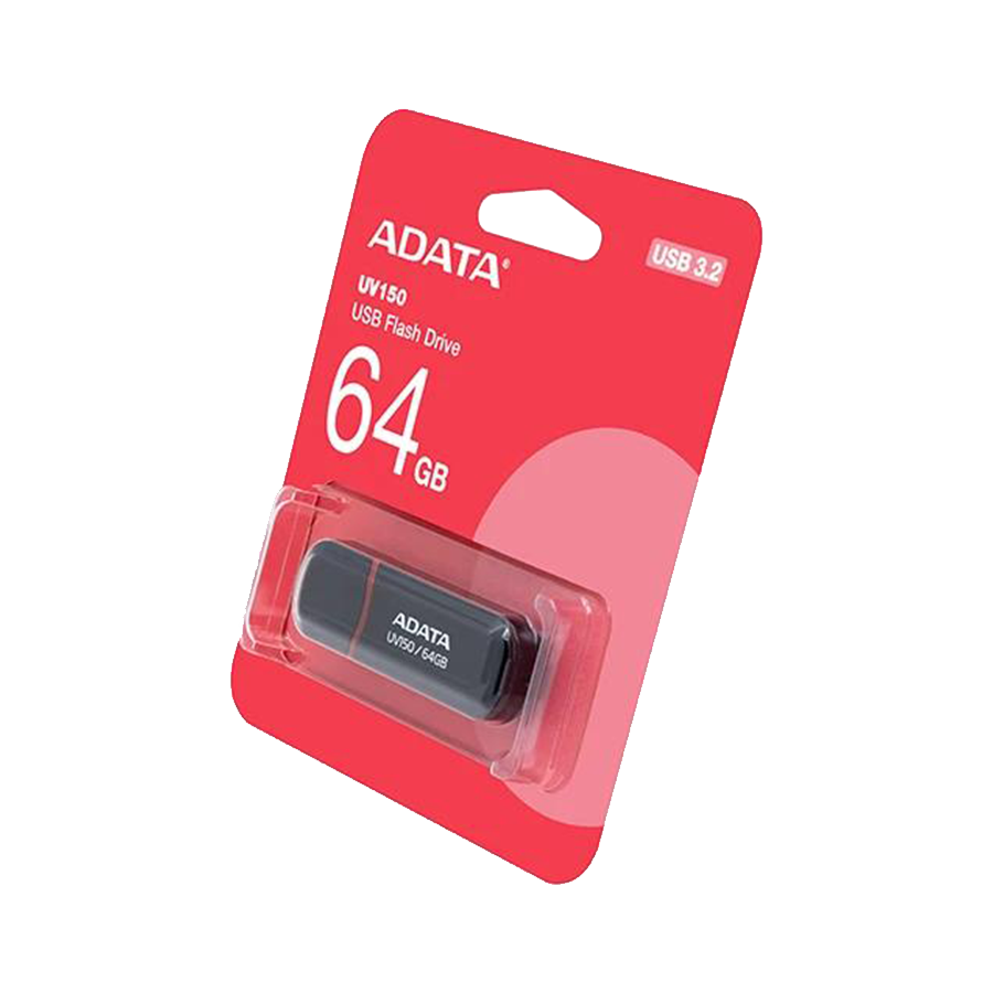 USB Memory stick Adata UFD 64GB USB 3.2 AUV150-64G-RBK/Crna - Image 3
