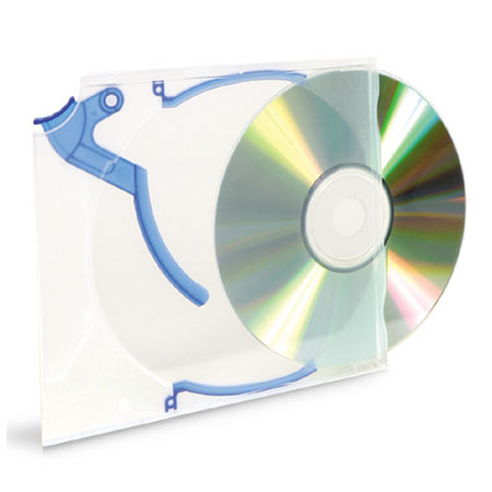 Korice za CD/DVD+ 5xKickOut + 5xClips INTENSO