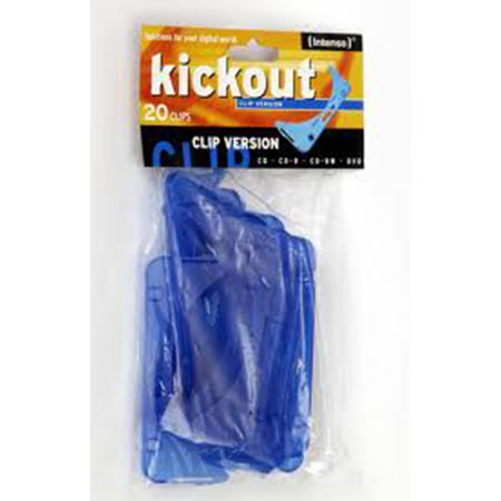 Korice za CD/DVD+ 5xKickOut + 5xClips INTENSO - Image 2