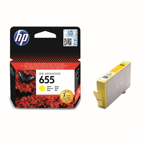 Tinta HP CZ112AE HP 655 YELLOW - Image 2