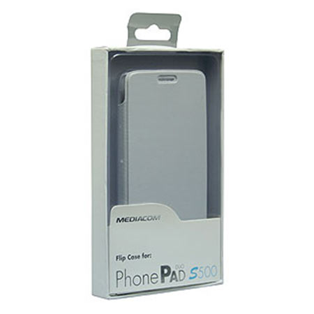 MEDIACOM M-S500FC Flip case, bijela futrola za smartphone S500 - Image 3