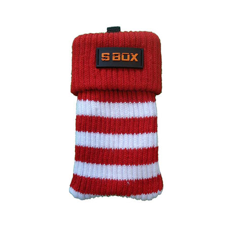 Čarapica za mobilni telefon SBOX MCF-S12 crveno-bijela 65x100mm - Image 2