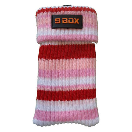 Čarapica za mobilni telefon SBOX MCF-S16 crveno-roza-bijela 65x100mm