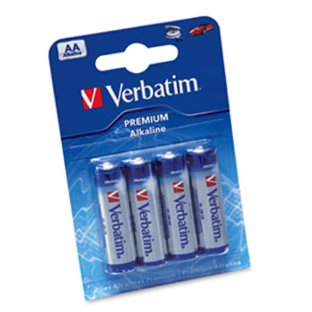 Baterija VERBATIM,1,5V AA 4/1,ALKALNA 049921,LR-6 - Image 2