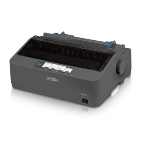 Printer EPSON LX-350 (A4, 357 cps, 9 pin, OR+4copy, USB+PAR+SER) - Image 2