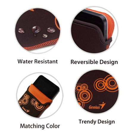 Torba za tablet GENIUS GS-701 7" Brown/Orange, 31280053101 - Image 3