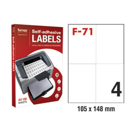 NALJEPNICA 105X148 FORNAX F-71 100/1 - Image 2