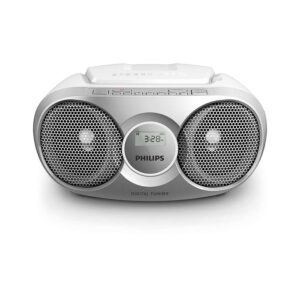 Radio uređaj PHILIPS AZ215S/12 CD; CD-R; CD-RW; FM Antena; RMS 3W; napajanje AC ili baterije; siva boja