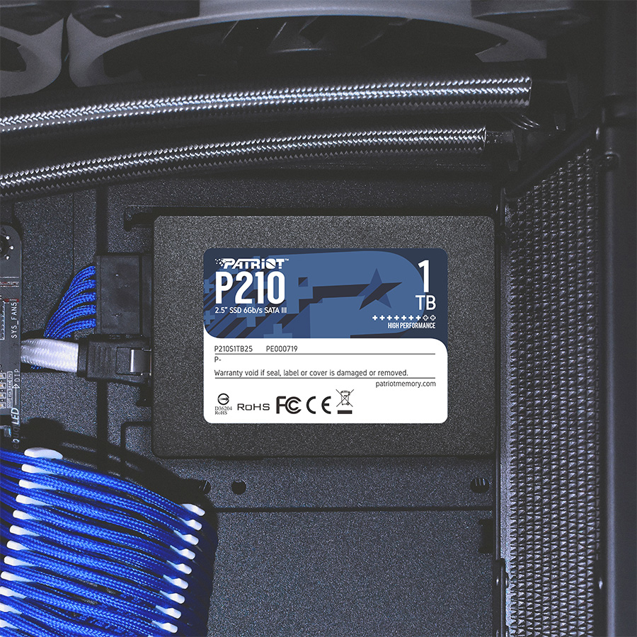 SSD 2,5" PATRIOT P210 SATA 3 1TB P210S1TB25 - Image 3