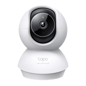 TP-Link TAPO-C230 Pan/Tilt AI Home Security Wi-Fi Camera, 3K 5MP (2880x1620), 2.4 GHz, Horizontal 360, Pan/Tilt, Smart AI Detection and Notifications