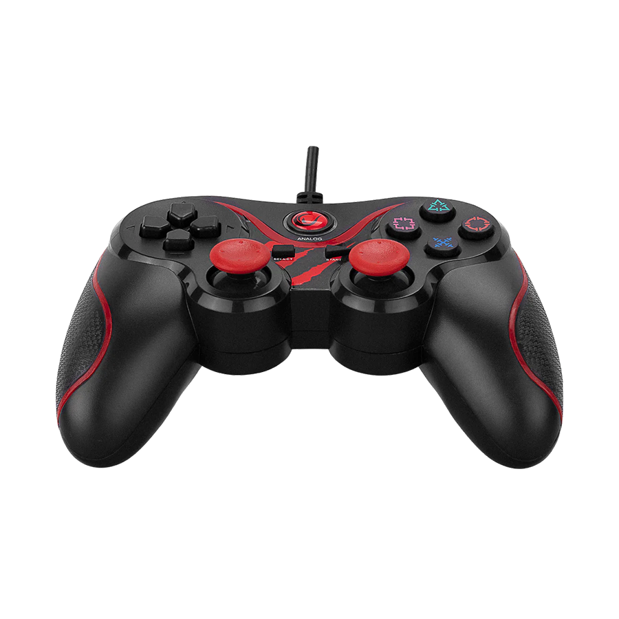 Game Pad gaming RAMPAGE Nebulix PS3/PC Red USB 1.8m Joypad, 40715