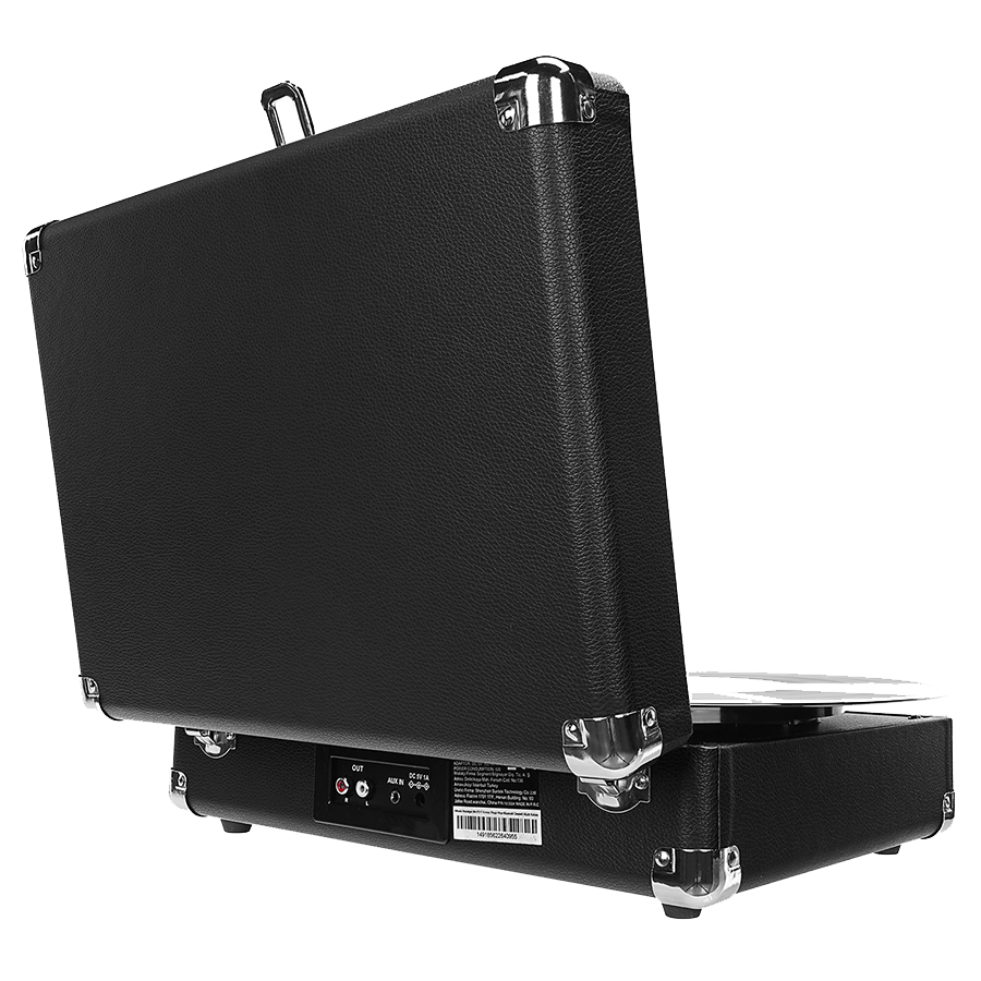 Gramofon Mikado Nostalgia MN-P317 Black Turntable + Rca + Bluetooth Supported Music Box, 22397 - Image 6