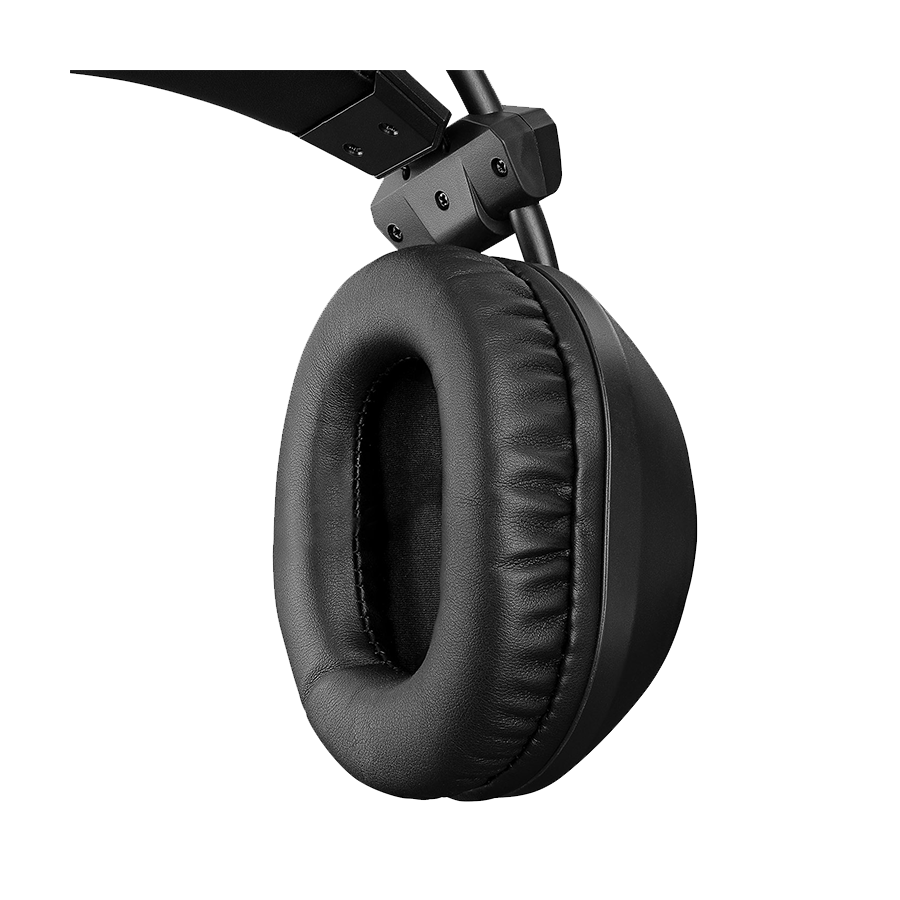 Slušalice sa mikrofonom gaming RAMPAGE RM-K19 RAGING PLUS Black USB 7.1 Version RGB Led Gaming Headset with Microphone, 32915 - Image 5