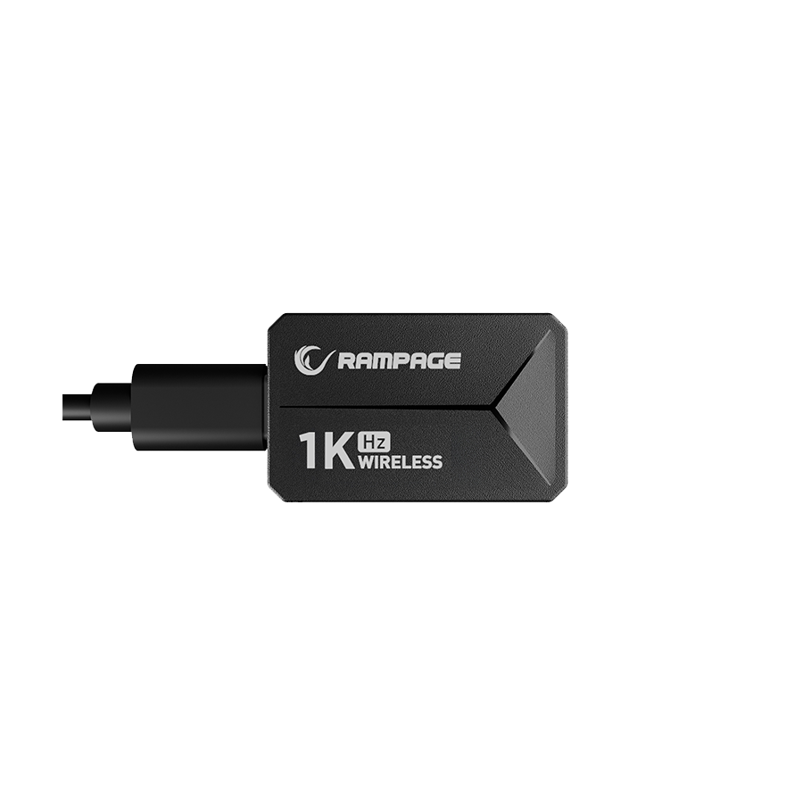 Miš gaming RAMPAGE Zenith Bt Wired 2.4g Black Wireless Paw3395 Nordic 52833 MCU, 41653 - Image 10