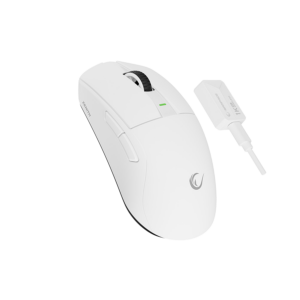 Miš gaming RAMPAGE  Zenith Bt Wired 2.4g White Wireless Paw3395 Nordic 52833 MCU, 41652