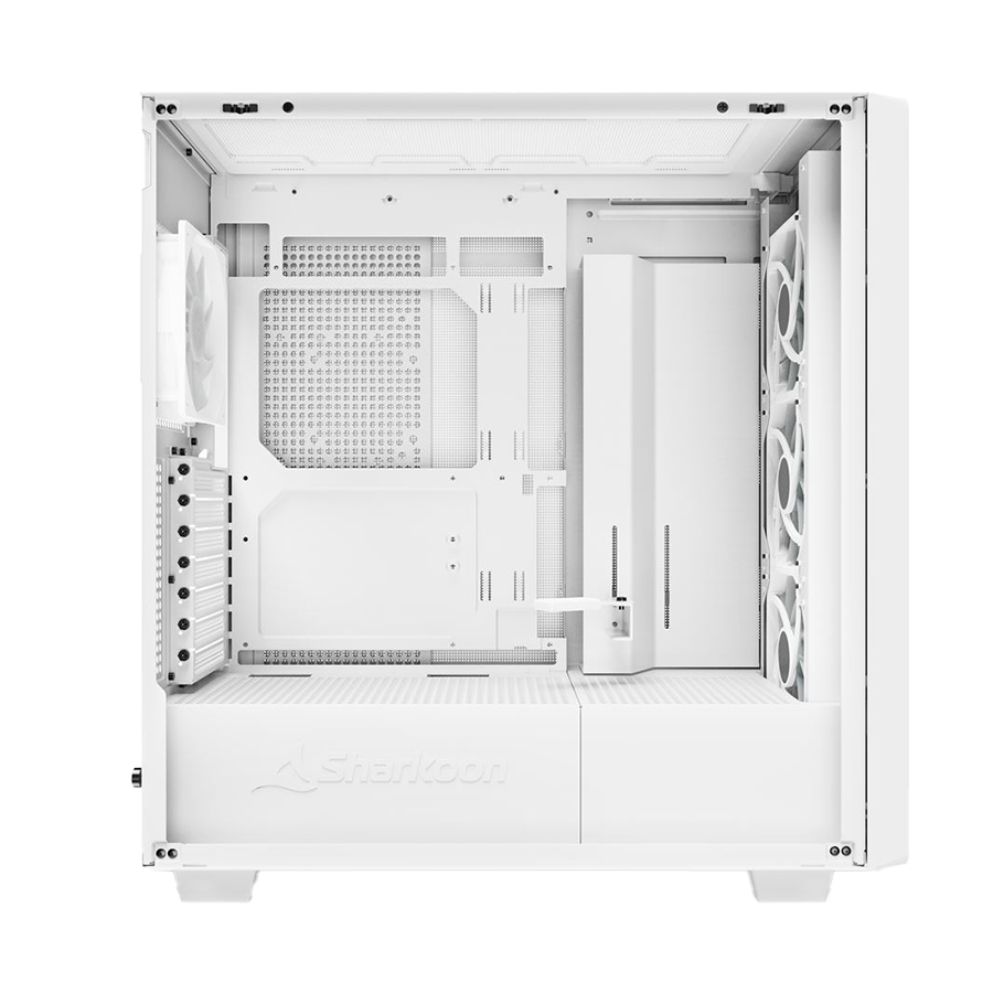 Kućište SHARKOON gaming, Rebel C70G RGB ATX White, ventilator 4x120mm - Image 7