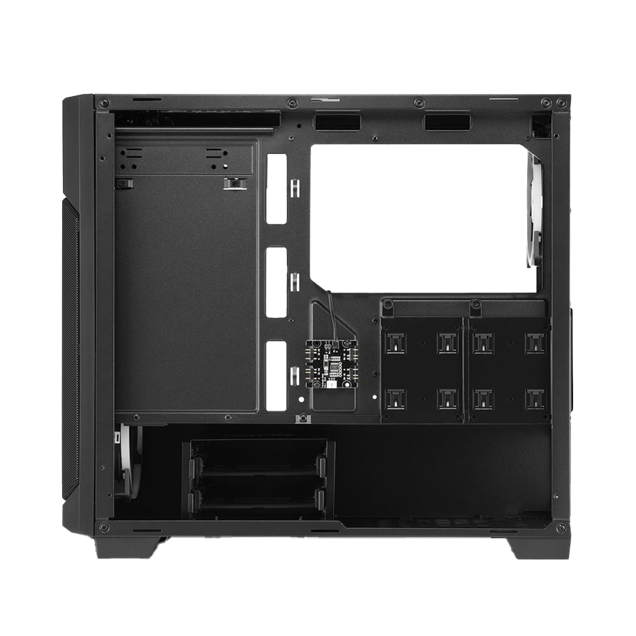 Kućište SHARKOON gaming, V1000 RGB, ventilator 3x 120mm, USB 3.0, mATX - Image 5