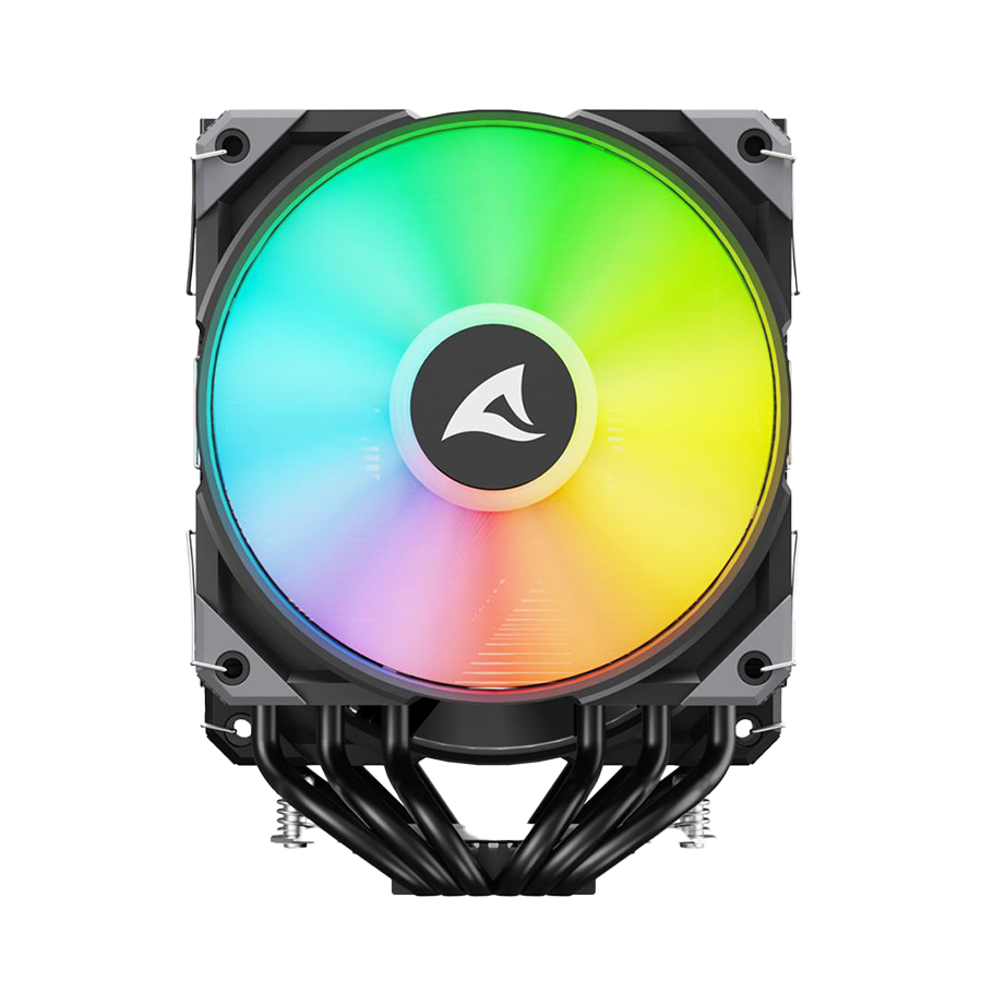 CPU hladnjak Sharkoon A60 RGB Black Air Cooler Intel AMD - Image 3
