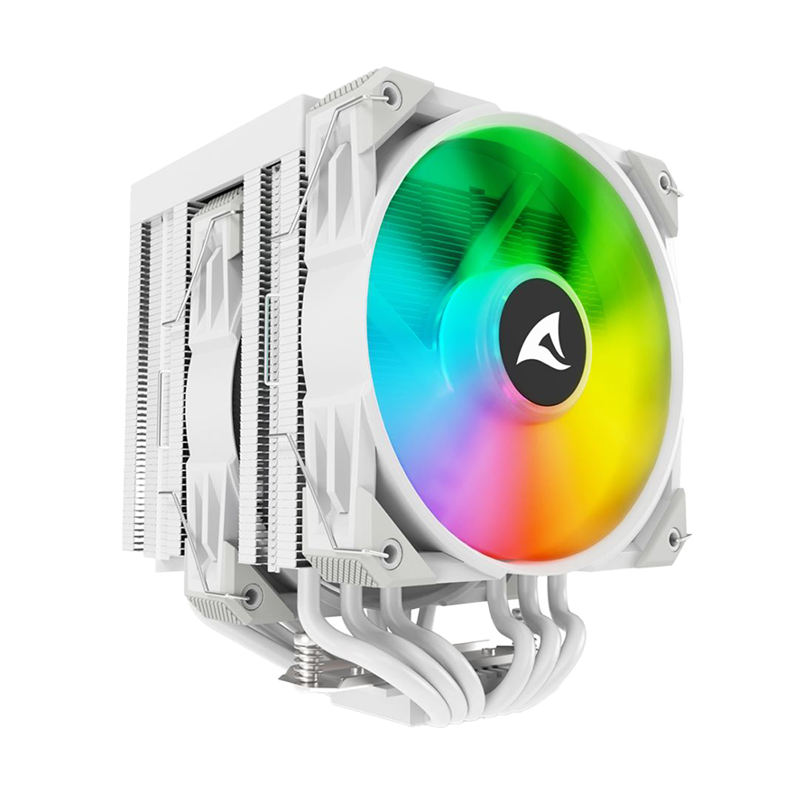 CPU hladnjak Sharkoon A60 RGB White Air Cooler Intel AMD