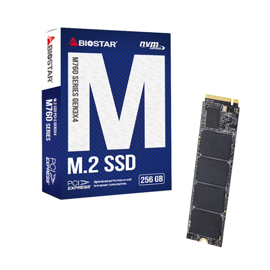SSD BIOSTAR M.2 NVMe M760-256GB