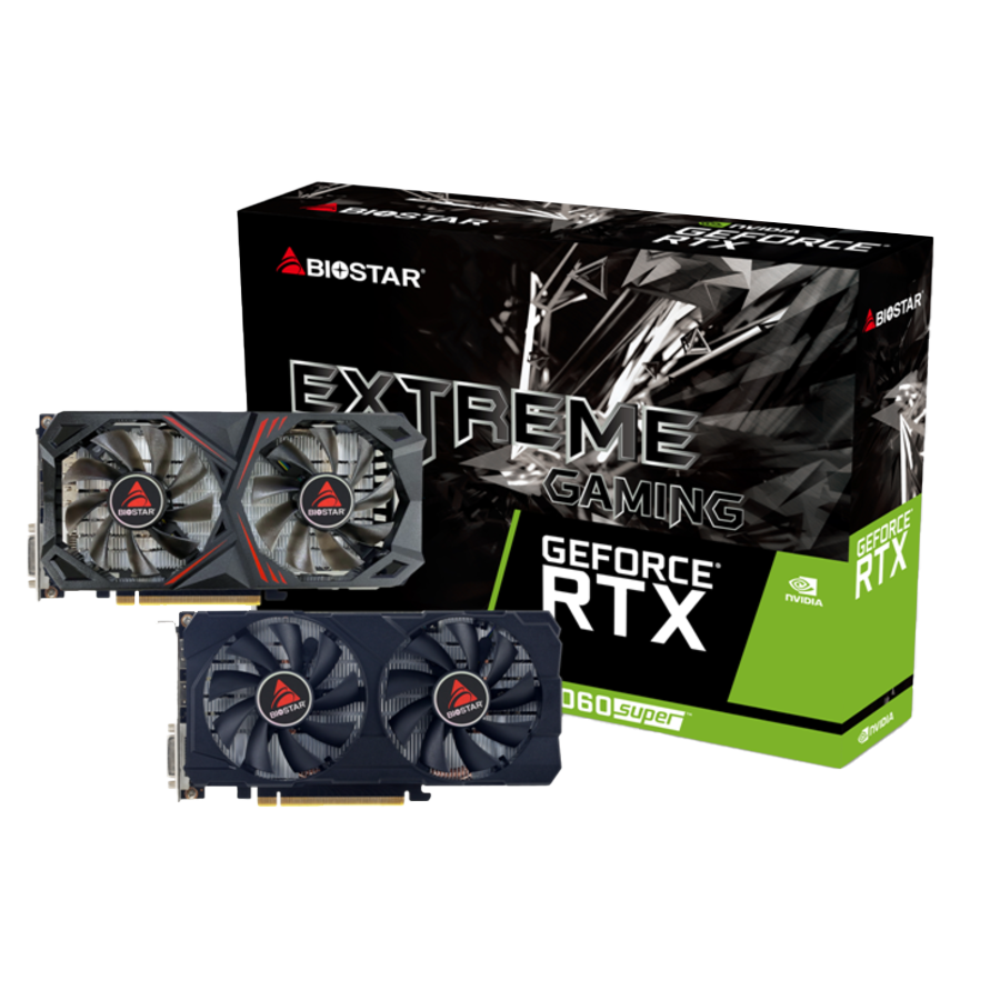 VGA BIOSTAR RTX2060SUPER-8GB, DP, HDMI, DVI
