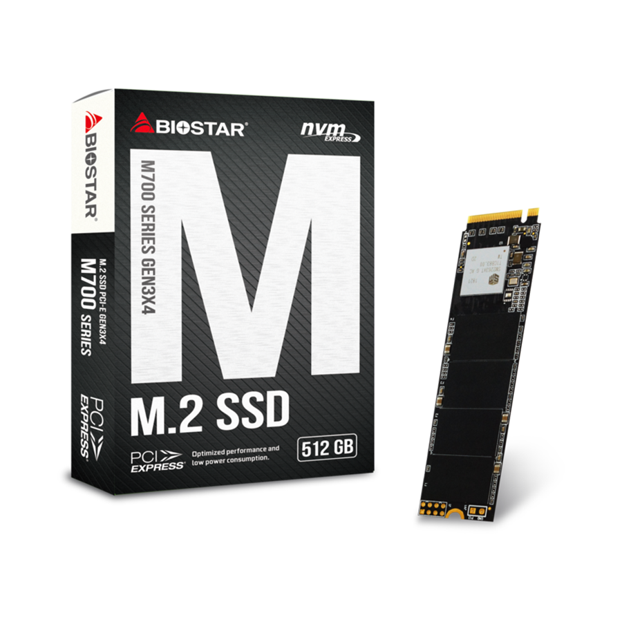 SSD BIOSTAR M.2 NVMe M700-512GB