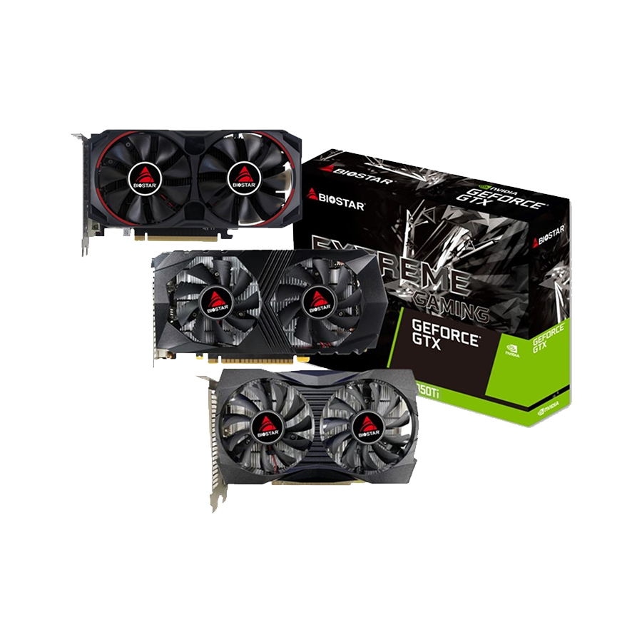 VGA BIOSTAR GTX1050Ti-4GB, DP, HDMI, DVI