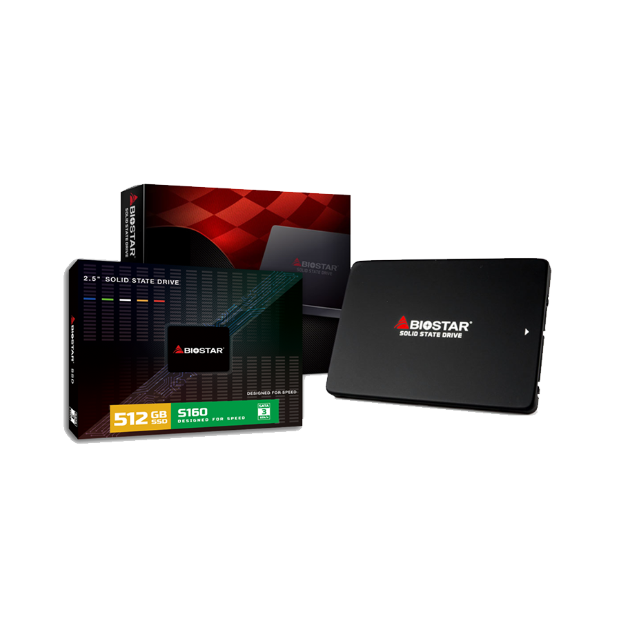SSD BIOSTAR S160-512GB SATA3, 2,5"