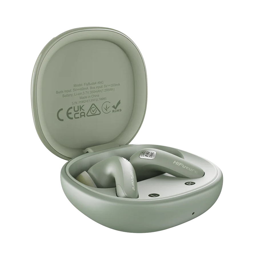 Slušalice HiFuture FlyBuds4 ANC TWS earbuds Matcha Green