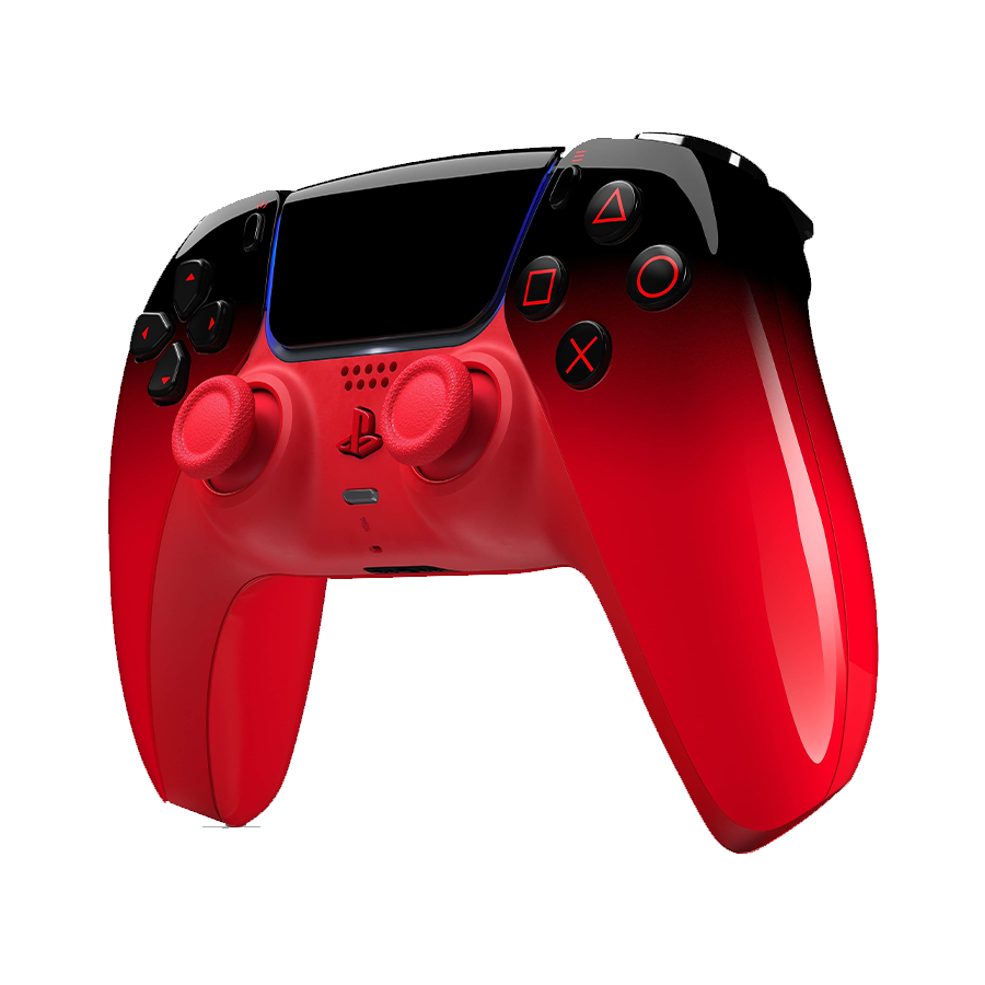 PS5 Dualsense Wireless Controller Techno Red 1000048516 - Image 2
