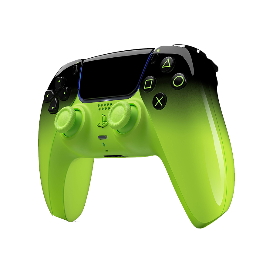 PS5 Dualsense Wireless Controller Remix Green 1000048532 - Image 2
