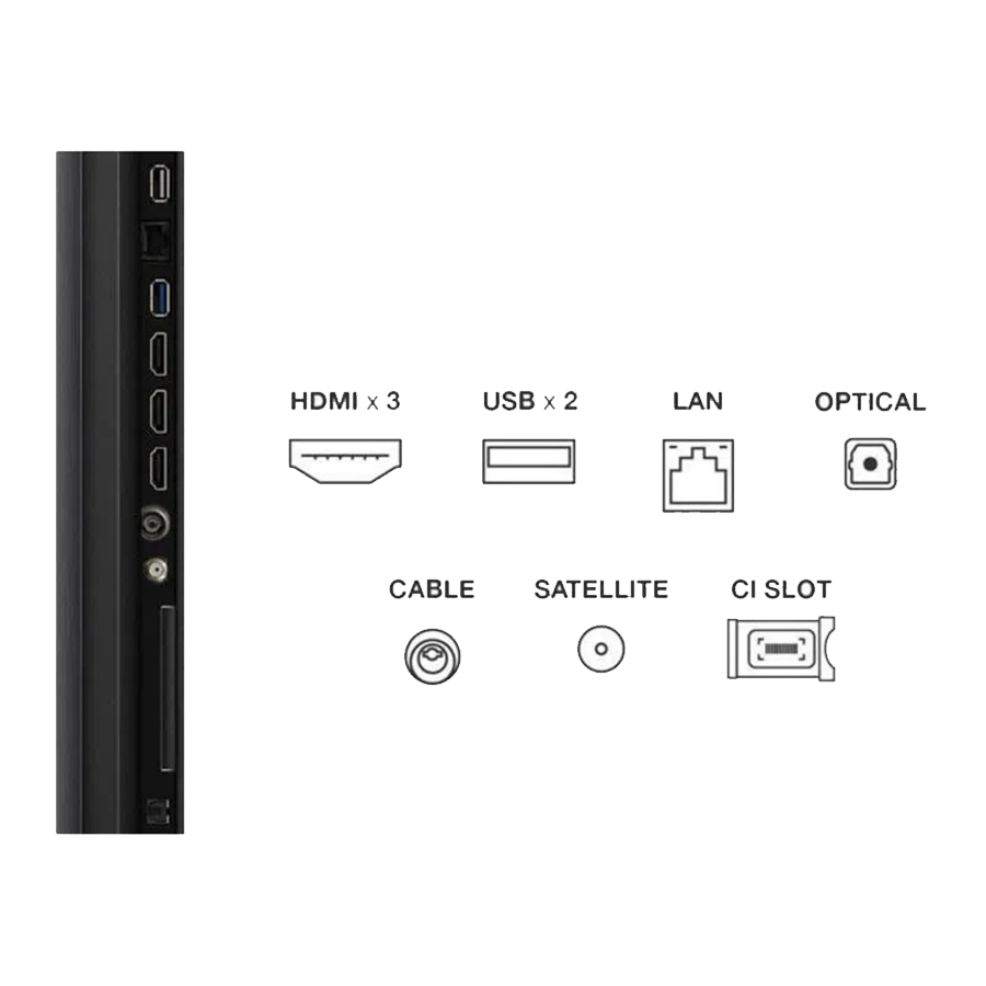 TV TCL 55"C61KS 4K QD-Mini LED TV 60Hz Google TV; Game Master; Dolby Atmos; Onkyo 2.1; HDR Premium, 55C61KS - Image 5