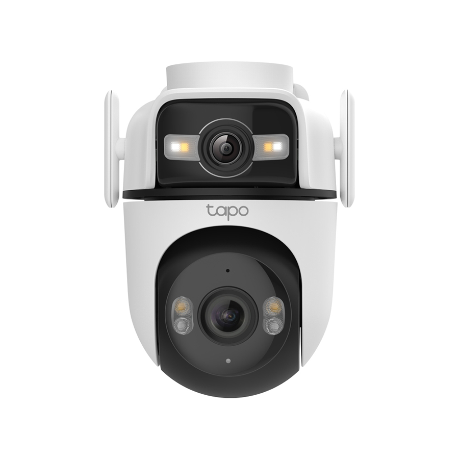 TP-Link Tapo C545D Outdoor Dual Lens Pan/Tilt Security Camera, 2K (2304x1296) and 2K (2304x1296), 2.4 GHz, 1 x Ethernet Port, TAPO-C545D - Image 2