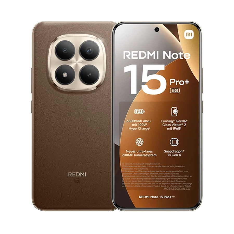 Mobitel Xiaomi Redmi Note 15 Pro+ 12GB 512GB Brown