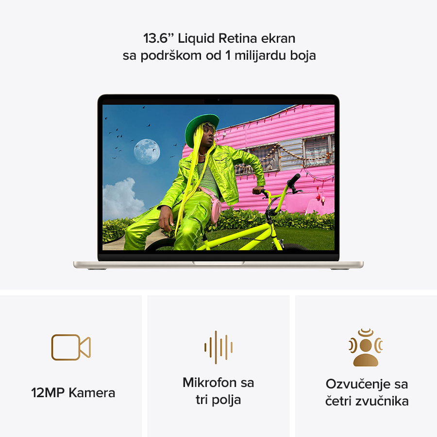 Apple MacBook Air 13.6" M5 16GB 1TB SSD Silver MDH84LL/A - Image 5