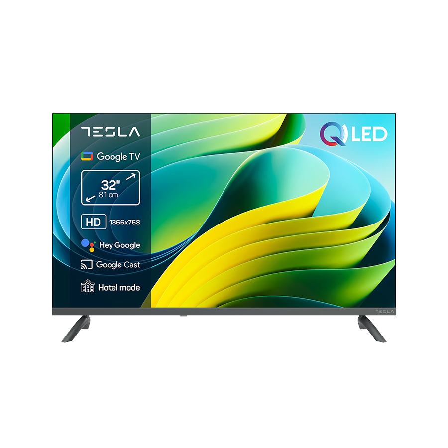 TESLA TV Q32E665GHS QLED HD Powered by Google TV