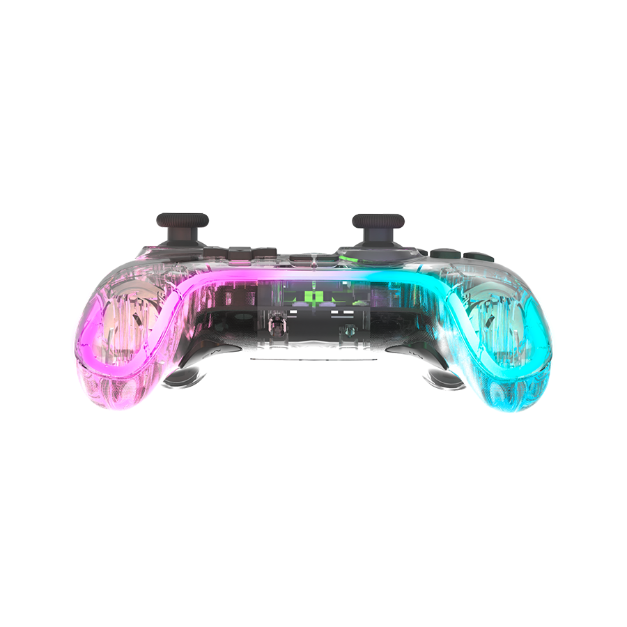 Game Pad SPEEDLINK RAIT NX RGB Gamepad - Wireless/Wired, PC/Android/Switch OLED/Lite, clear transparent, SL-650115-CR - Image 4