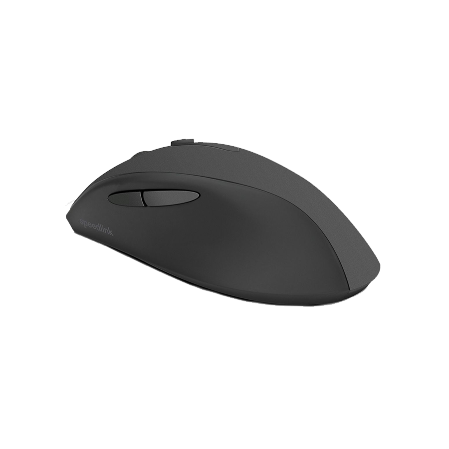 Miš SPEEDLINK AXON Silent & Antibacterial Rechargeable Mouse - Wireless, USB-A/-C, rubber-black, SL-630004-RRBK - Image 2