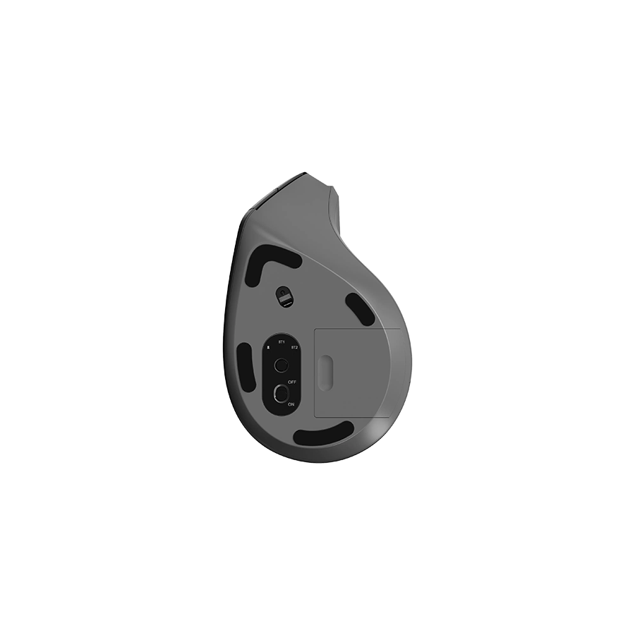 Miš RAPOO EV310M Dark Grey MM Wireless Ergonomic Mouse, R-13049 - Image 3