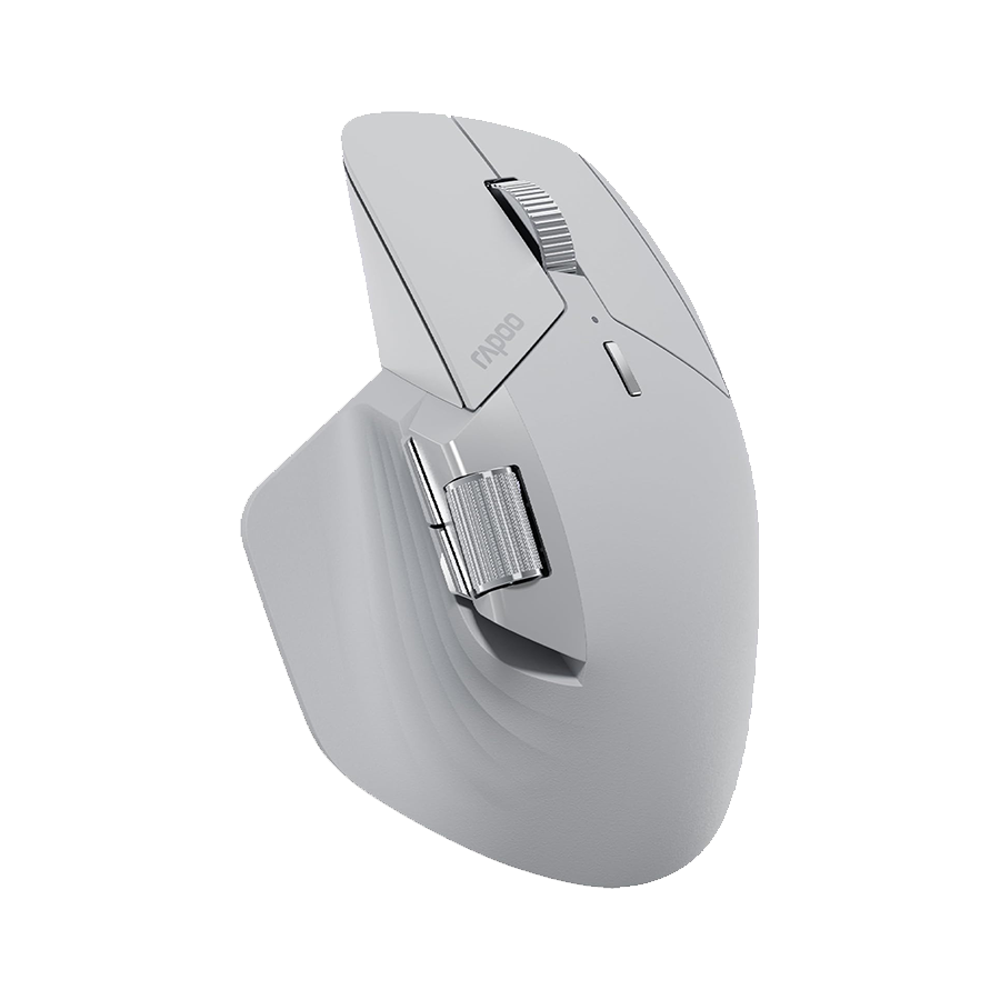 Miš RAPOO MT760L - rechargeable Mouse Wireless, Bluetooth Grey, White, R-12528 - Image 6