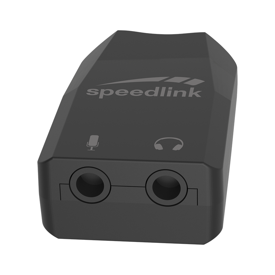 Zvučna kartica SPEEDLINK VIGO USB-C Sound Card, black, SL-880501-BK - Image 2
