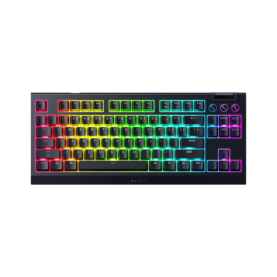 Tastatura Razer BlackWidow V4 Tenkeyless HyperSpeed - Hot-swappable Wireless Mechanical Gaming Orange Tactile Switch - US RZ03-05480100-R3M1