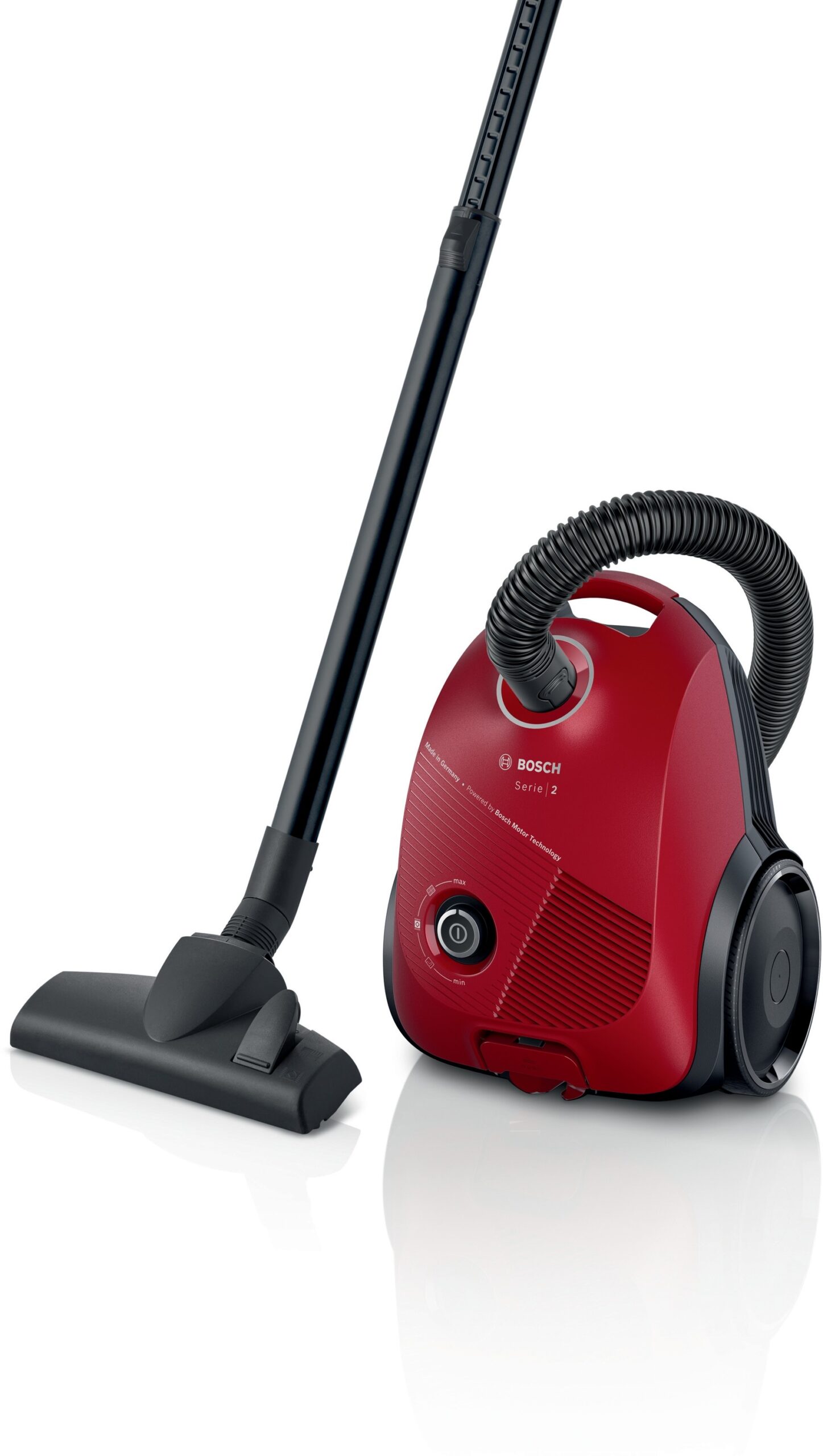BOSCH Usisivač s vrećicom Serie 2|, CRVENI, 237 x 290 x 367 mm ( BGBS2RD1 )